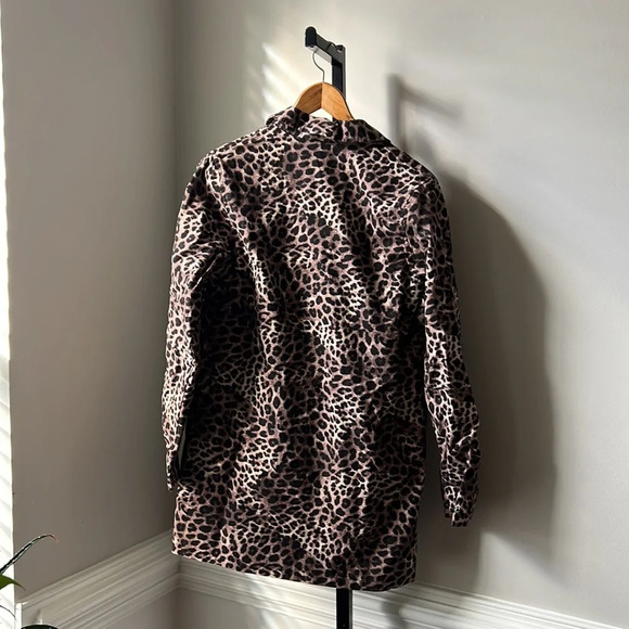 NWT Spiritual Gangster leopard print coat jacket XS - Picture 6 of 6